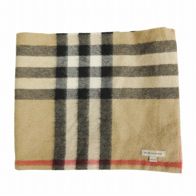 BURBERRY スヌード ネックウォーマー カシミヤ100% ノバチェック BURBERRY スヌード ネックウォーマー カシミヤ100% ノバチェック