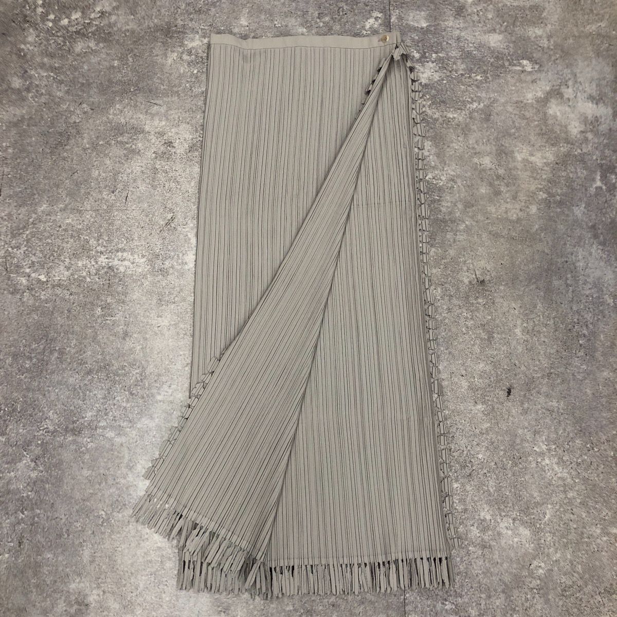 ISSEY MIYAKE フリンジスカート Issey Miyake レディース リンケージスカート の ブルー | LN-CC®