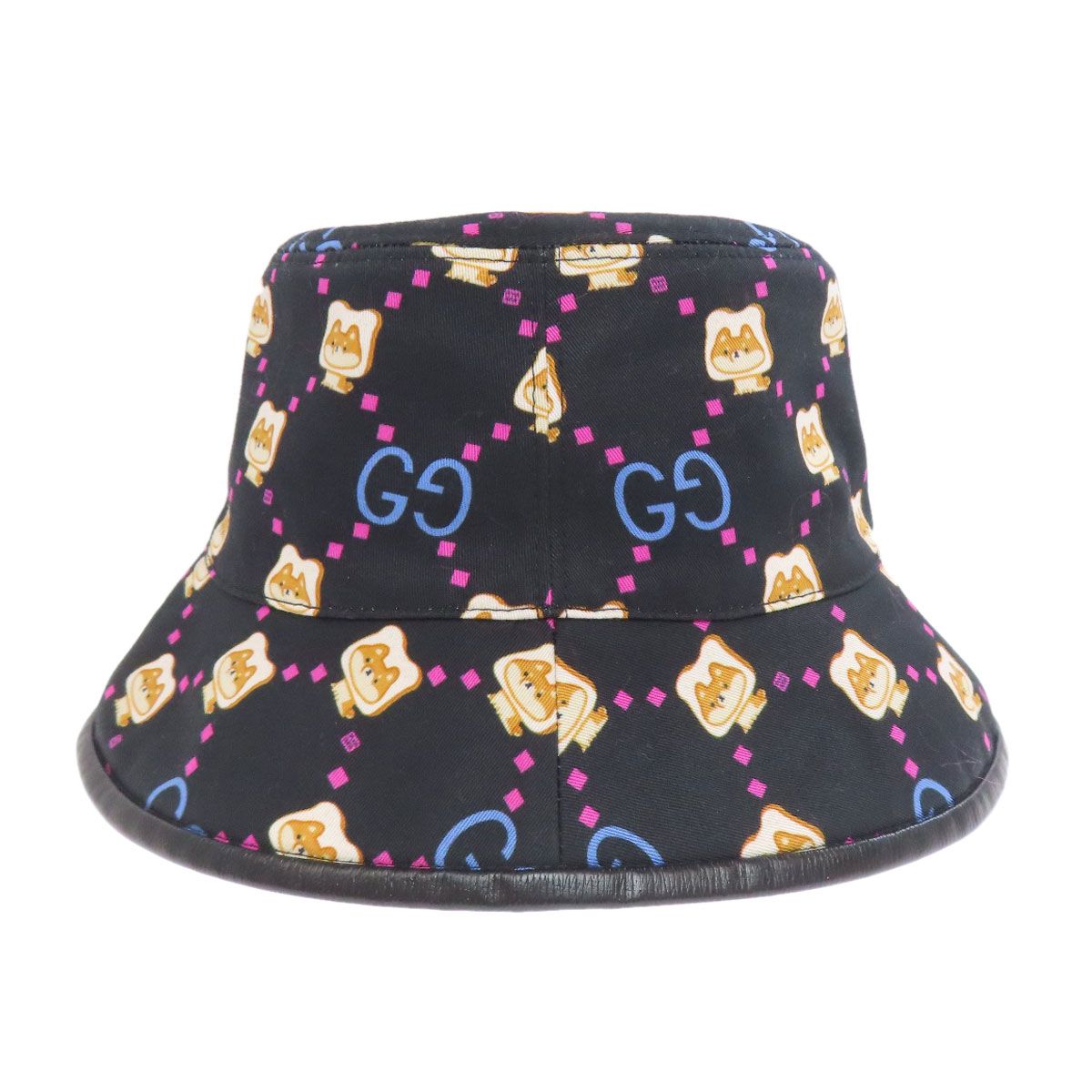 GUCCI グッチ Pikarar Kawaii バゲットハット 帽子 キャンバス