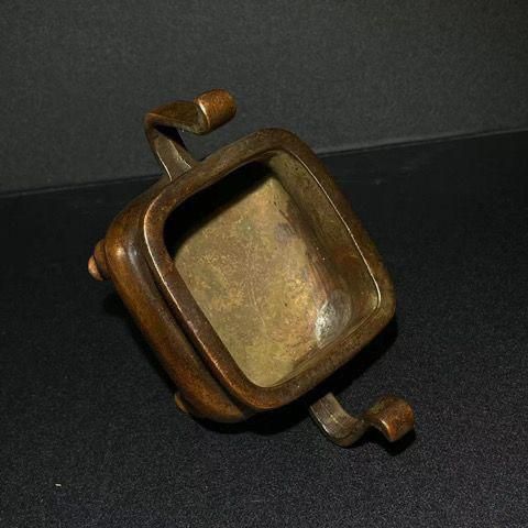 銅製 仏鼎 方鼎香炉 装飾品 工芸品 置物 銅製 仏鼎 方鼎香炉 装飾品 工芸品 置物 - メルカリ