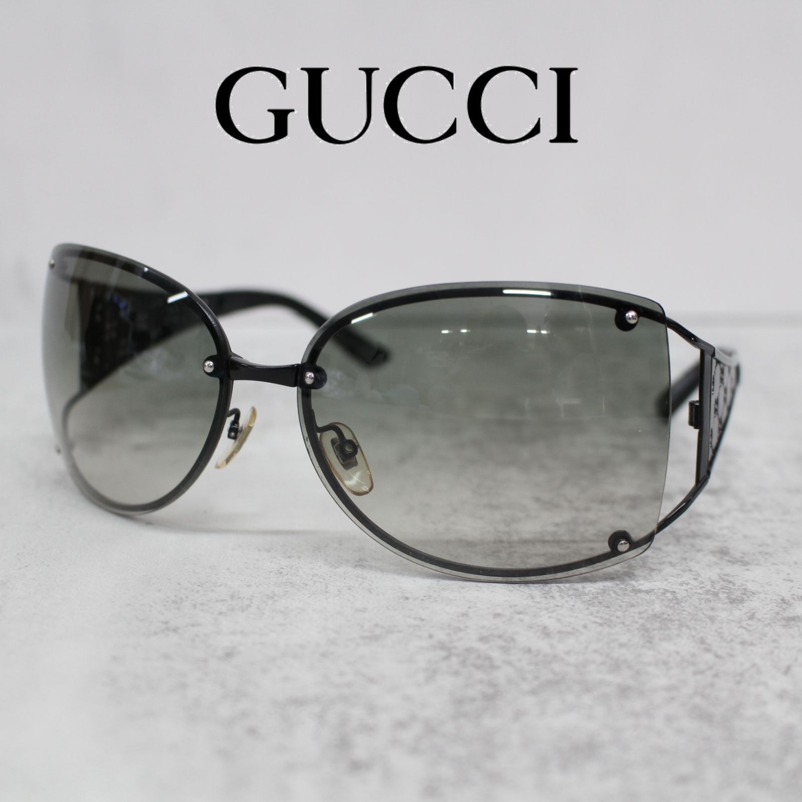 ✨美品✨️GUCCI グッチ 2806/K/S GG柄 サングラス レディース グッチ サングラス レギュラーフィット GUCCI GG0076S 002 60