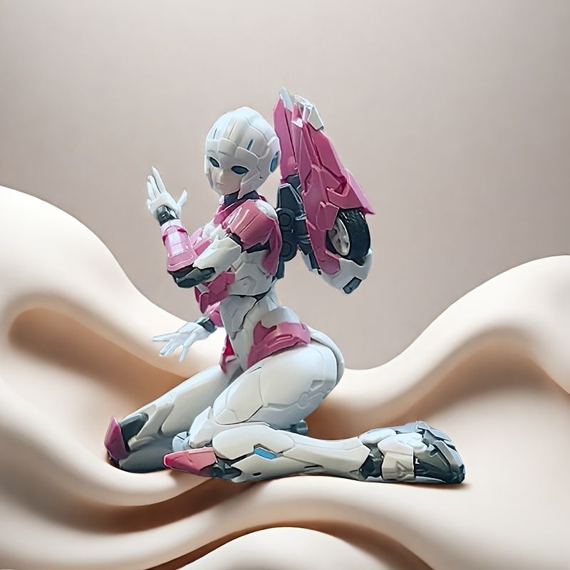 コレクターとモデル愛好家に最適 コレクタブルロボットフィギュア|スタイリッシュなメカデザイン|PVC構造