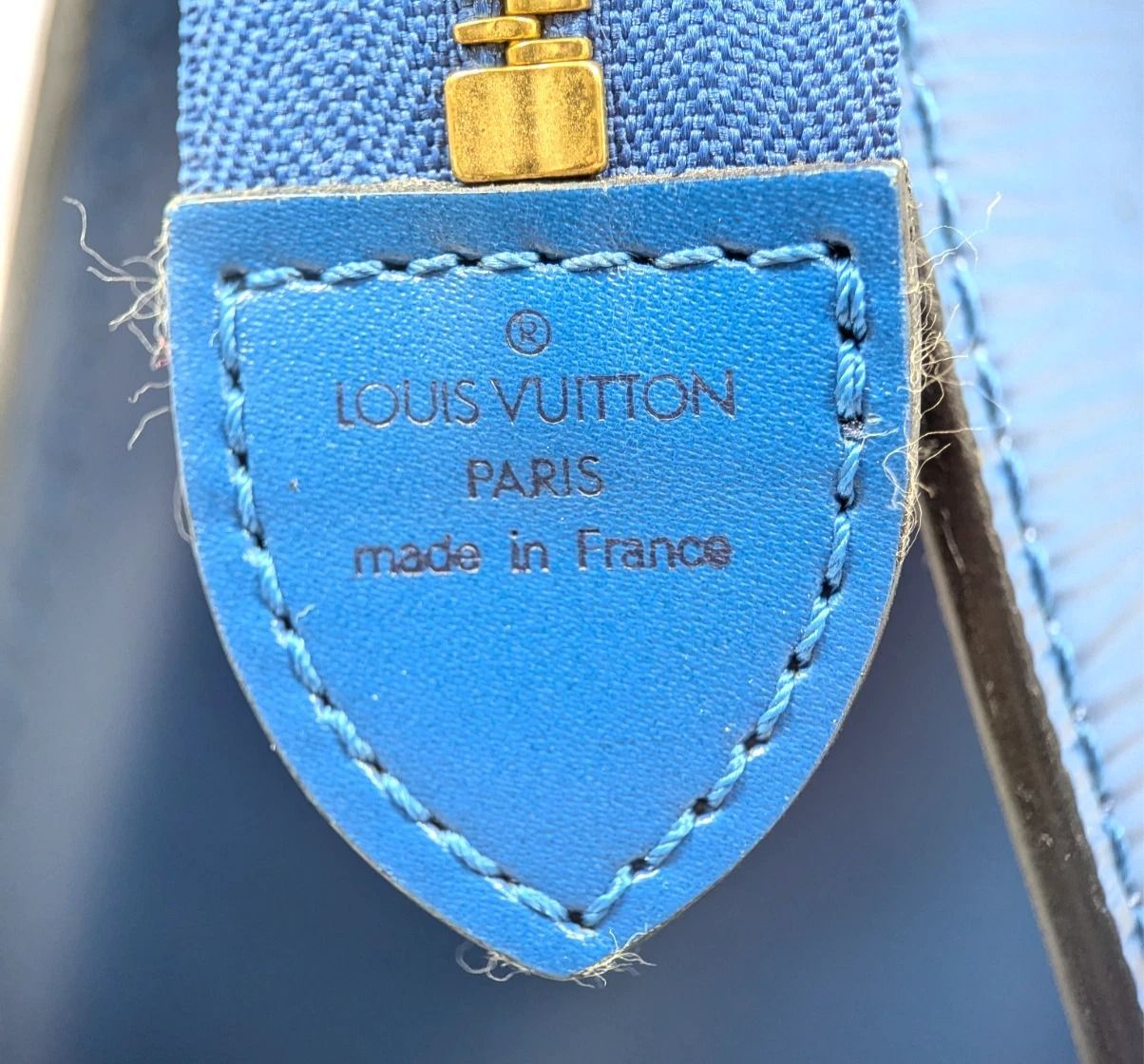 本物】ルイ ヴィトン エピ リヴィエラ M48185 ブルー LOUIS VUITTON 