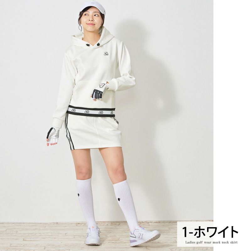 新品　UTAA　ユタ　ゴルフ　パーカー＆スカートセット　ホワイト　Ｌ 新品 UTAA ユタ ゴルフ パーカー＆スカートセット ホワイト L 新品