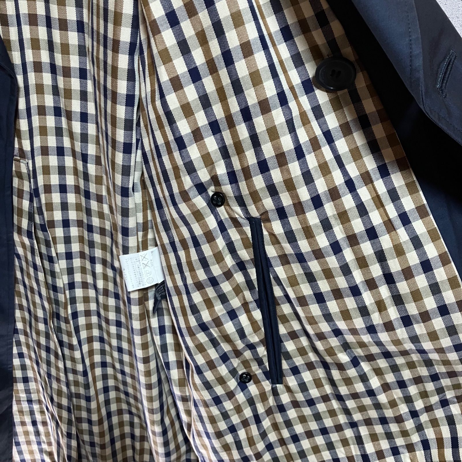 Aquascutum アクアスキュータム トレンチコート イングランド 英国製