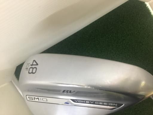 タイトリスト VOKEY SPIN MILLED SM10 ツアークロム 48° 10°F ウェッジ WG BV 105 フレックスその他 メンズ 男性用 右利き 右用 Cランク ゴルフクラブ