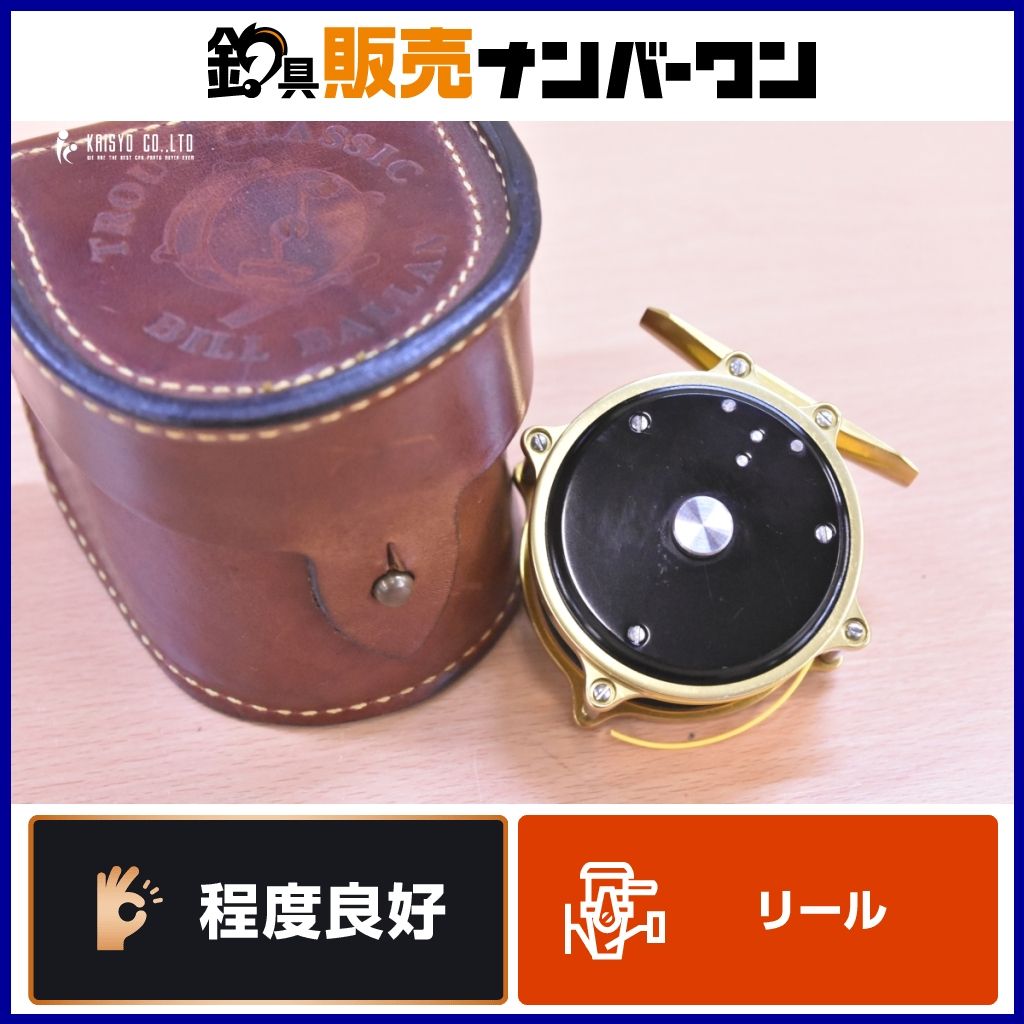 ビルバラン BILL BALLAN フライリール 釣り フライフィッシング ゴールドリム クラシック アンティーク