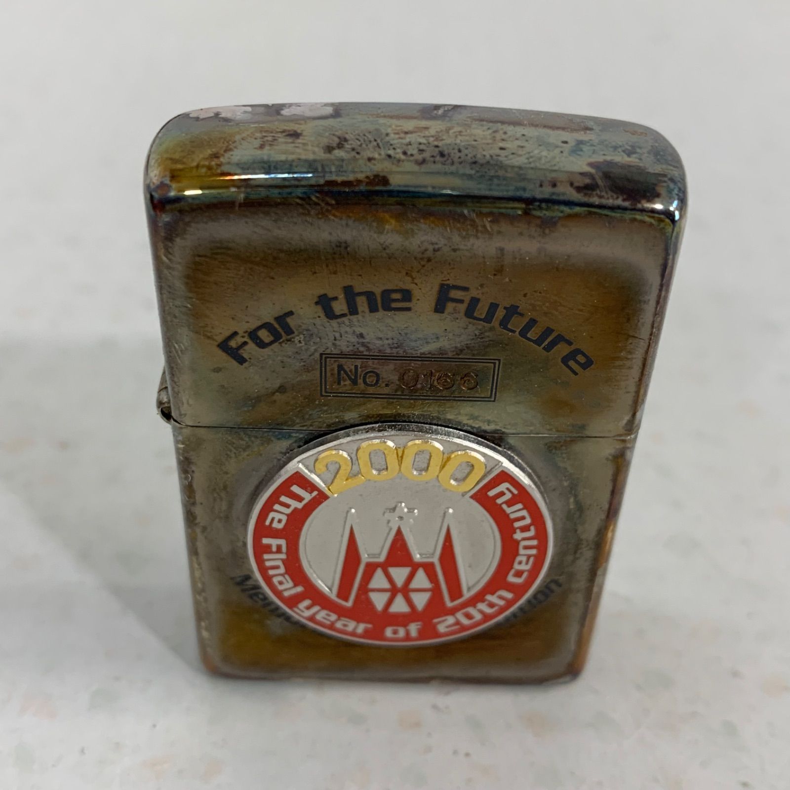 ZIPPO ジッポ ライター 2000年記念 特別限定 For the Future シルバー