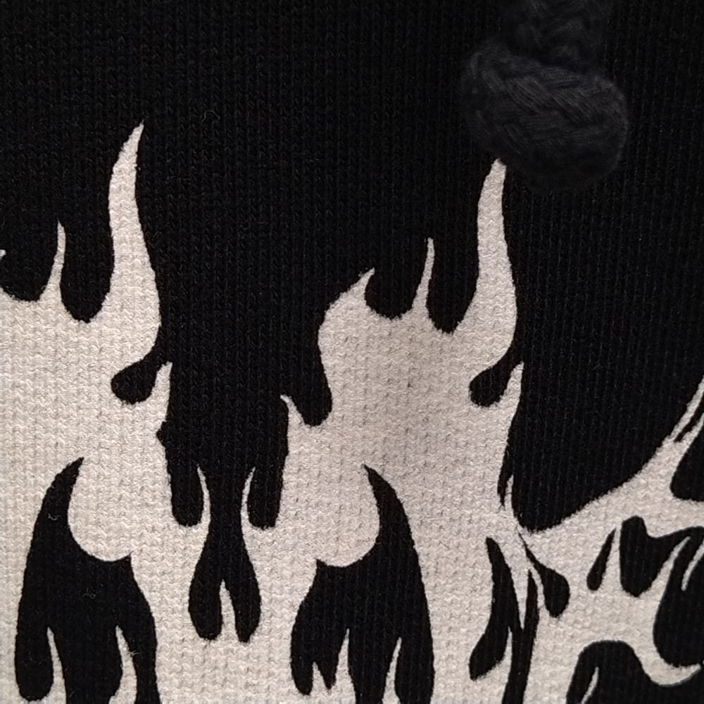 【中古】 VETEMENTS ヴェトモン トータルファッキンダークネスプルオーバーパーカー 16AW Total Fucking Darkness Hoodie MH17TP17 オーバーサイズ ロゴ メンズ 26000340 AO VETEMENTS (ヴェトモン) 16AW Total Fucking Darkness Hoodie トータル
