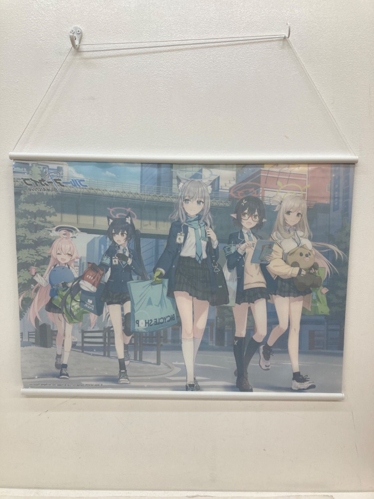 広店】アビドス廃校対策委員会 B2 タペストリー ブルーアーカイブ Blue