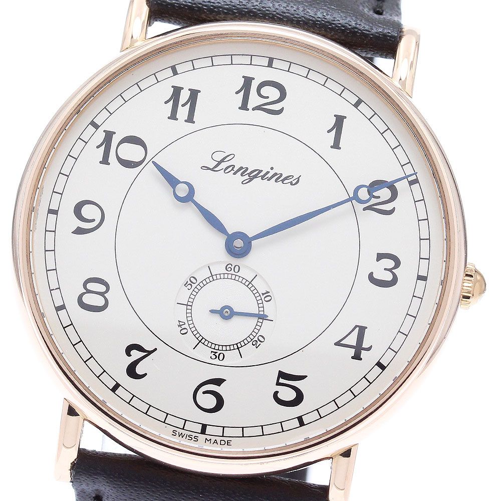 ロンジン LONGINES L4.785.8 プレセンス ヘリテージ K18PG 自動巻き  