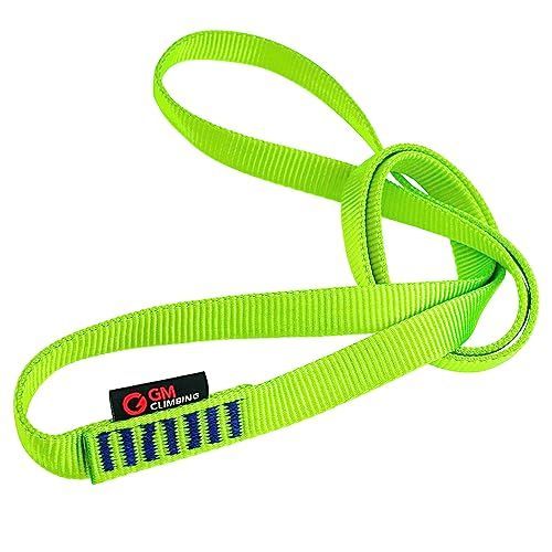 グリーン_30cm x 1本入り GM CLIMBING 1本 22kN 16mm ナイロンスリング ランナー 30cm グリーン CE UIAA 認証