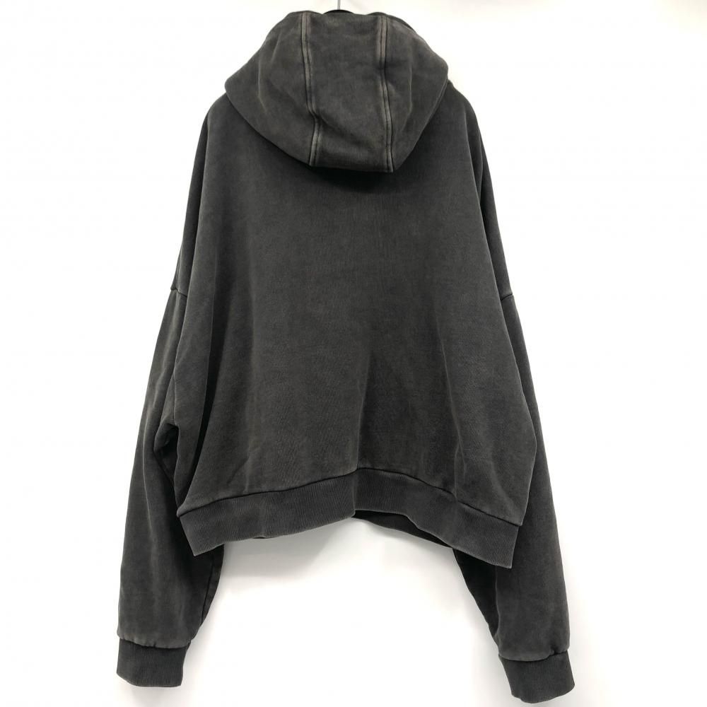 中古】entire studios FULL ZIP サイズM ウォッシュドブラック 