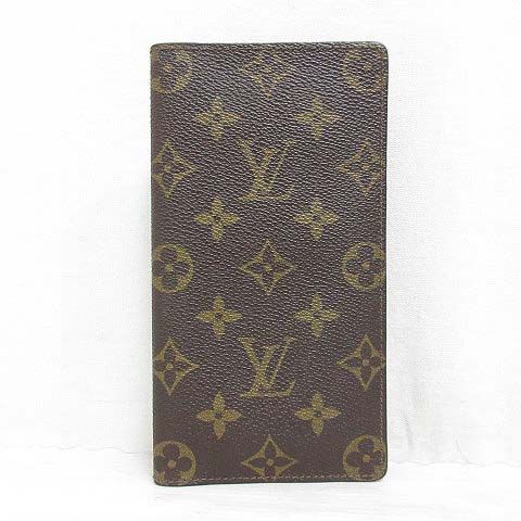ルイヴィトン　ポルト カルト クレディ 円　モノグラム　二つ折り 長財布　札入れ ルイヴィトン LOUIS VUITTON 美品 モノグラム ポルトカルト クレディ