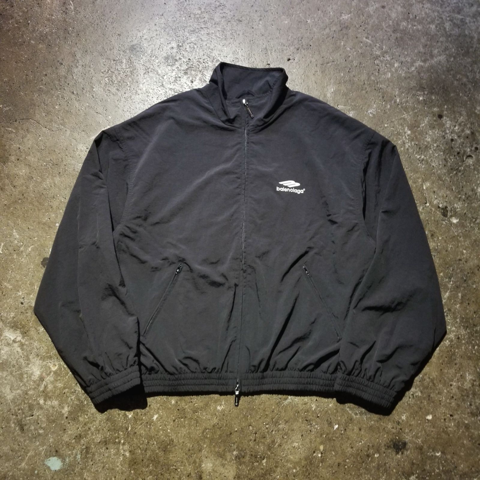 BALENCIAGA 3B 22AWトラックジャケット　ルーズフィット BALENCIAGA 3B 22AWトラックジャケットルーズフィット