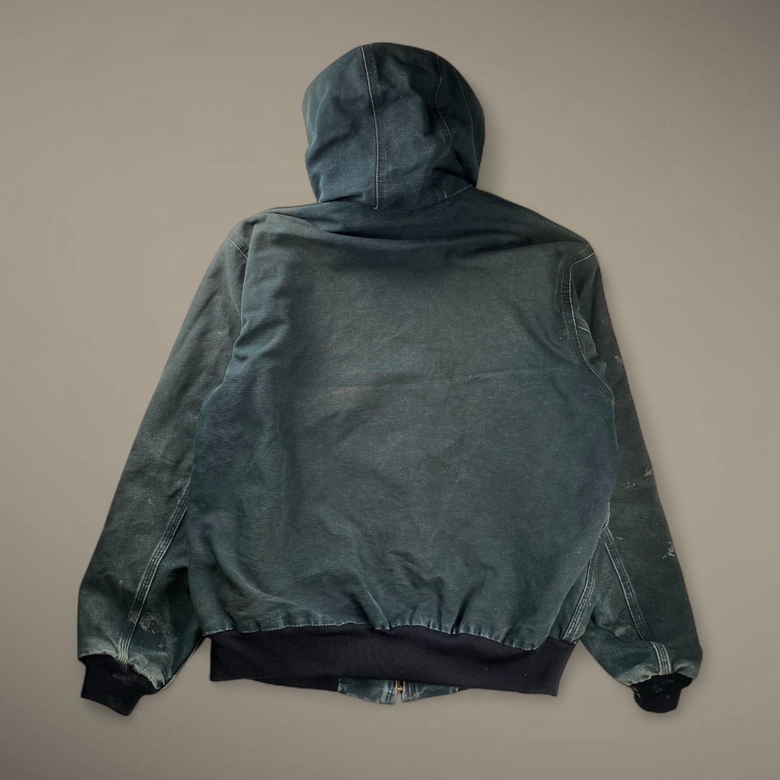 カーハート　アクティブジャケット　ネイビー　鬼フェード　雰囲気◎ 鬼フェード 襤褸 carhartt カーハート / Active Jacket