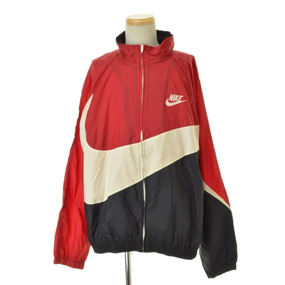 NIKE】90s BIG SWOOSH ビッグスウォッシュナイロンジャケット - メルカリ