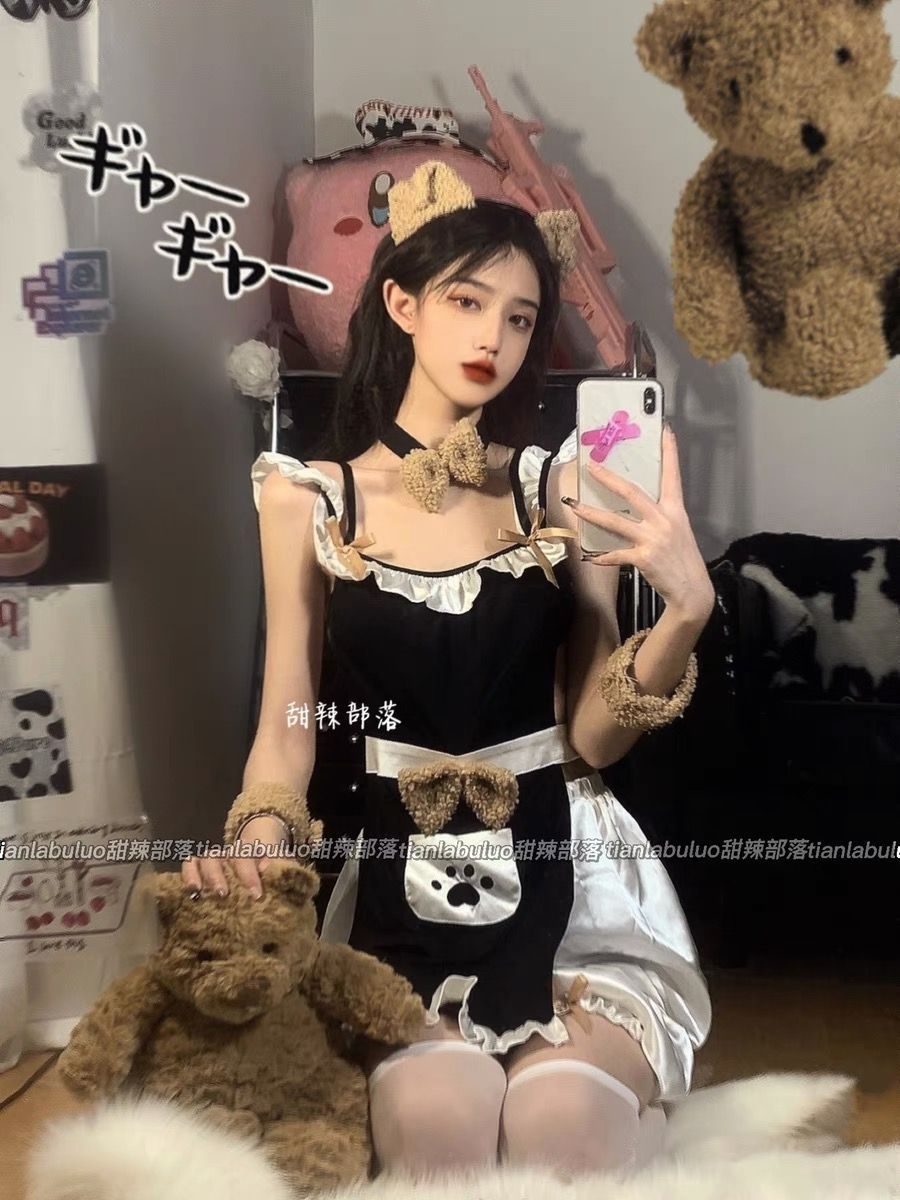 アニマル メイド セクシー コスプレ メイド服 可愛い すけすけ 1892