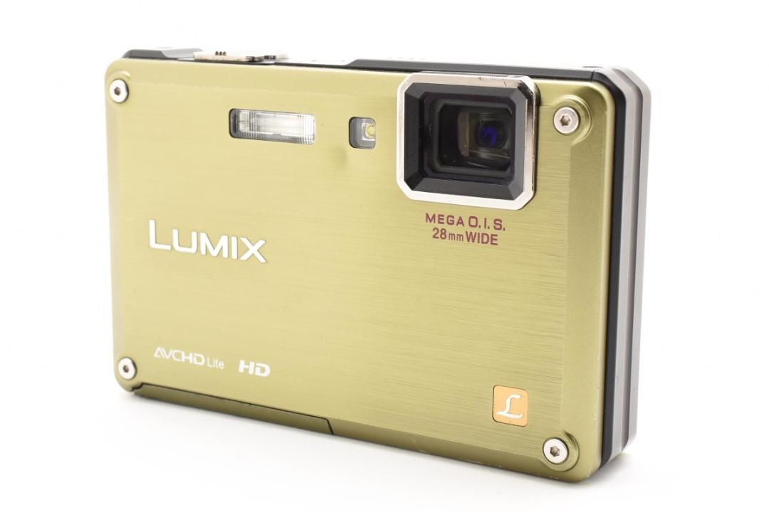 136 Panasonic LUMIX DMC-FT1 グリーン Amazon | パナソニック 防水デジタルカメラ LUMIX (ルミックス