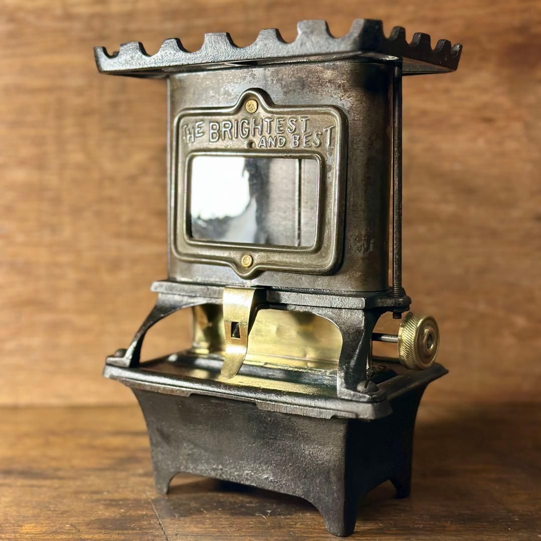 【美品】超小型アイロンストーブ　The Brightest & Best 美品】超小型アイロンストーブ The Brightest & Best - メルカリ