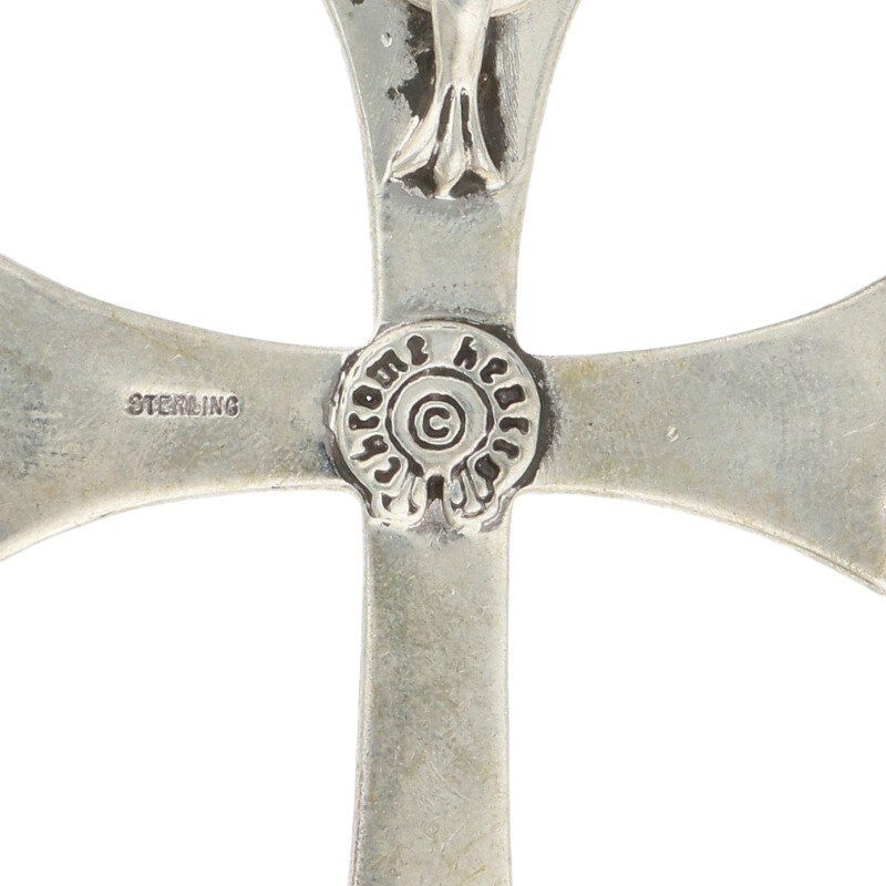 クロムハーツ CH CRS LG&No5 ラージクロス#5ダガーキーリング Chrome