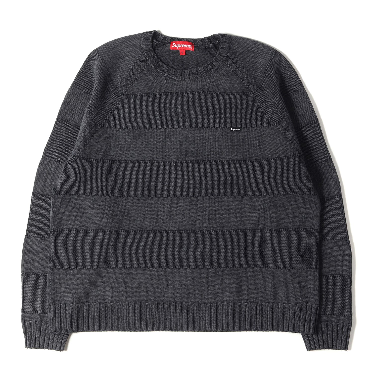 Supreme Textured Small Box Sweater Lサイズ - トップス