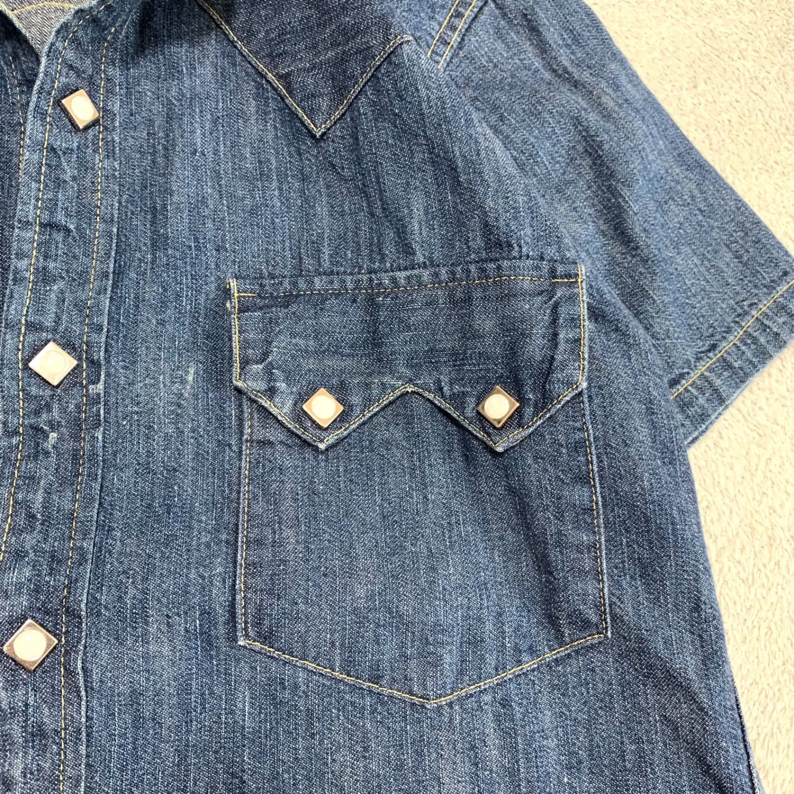 ジョーマッコイ　デニムワークシャツ ザ リアルマッコイズ ジョーマッコイ デニム ワークシャツ 長袖