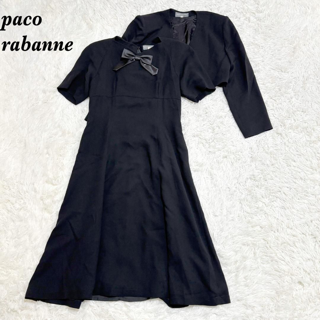 paco rabanne フォーマルワンピースセットアップ 13 ブラック