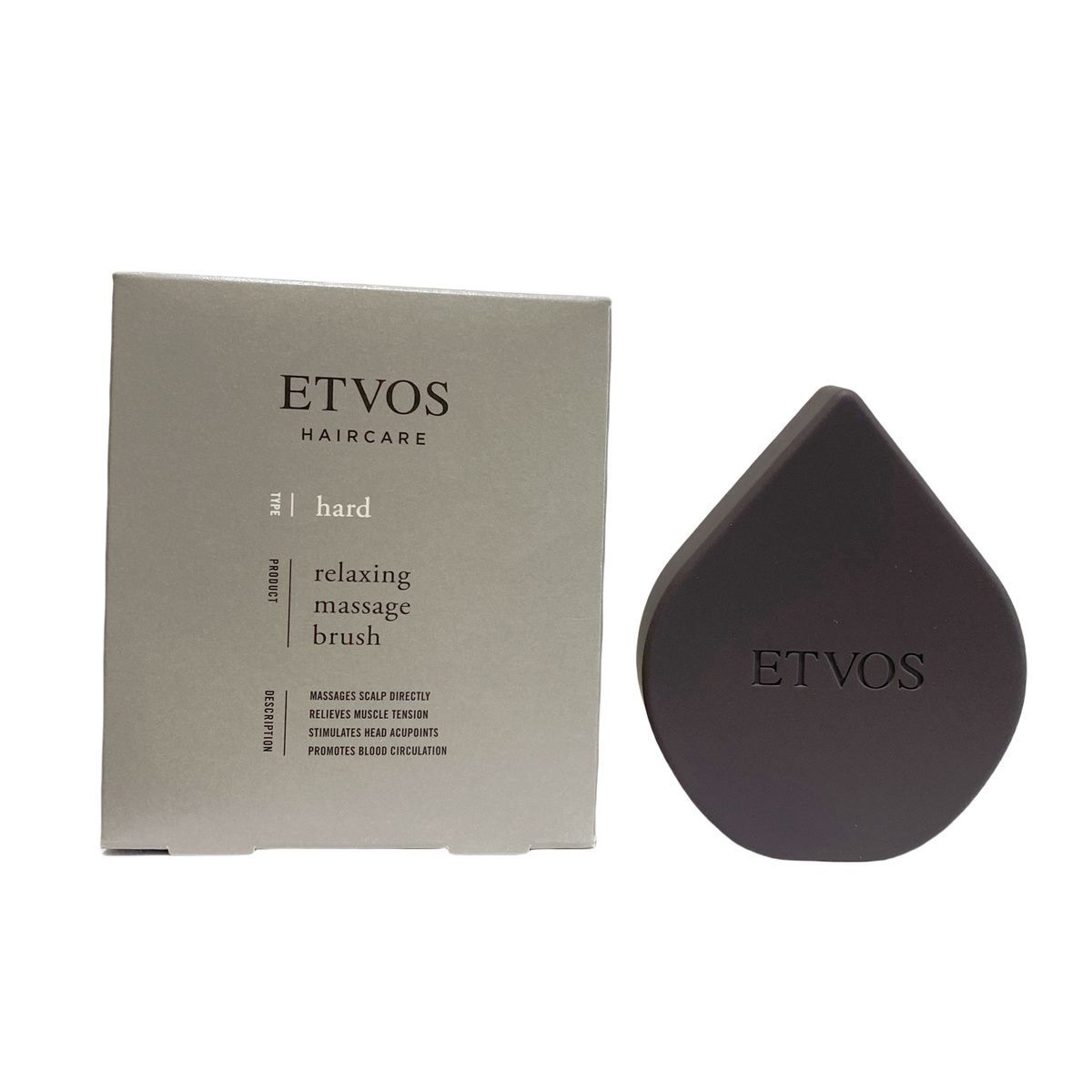 エトヴォス リラクシング マッサージブラシ チャコールグレー ハード 5個セット ETVOS ヘアケアグッズ スカルプブラシ 頭皮ケア マッサージ 頭皮ブラシ