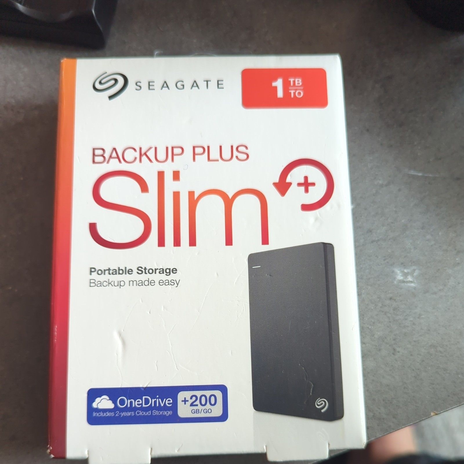 Seagate Backup Pl スリム 1TB 外付けハードドライブ Ptable HDD ? BB3.0