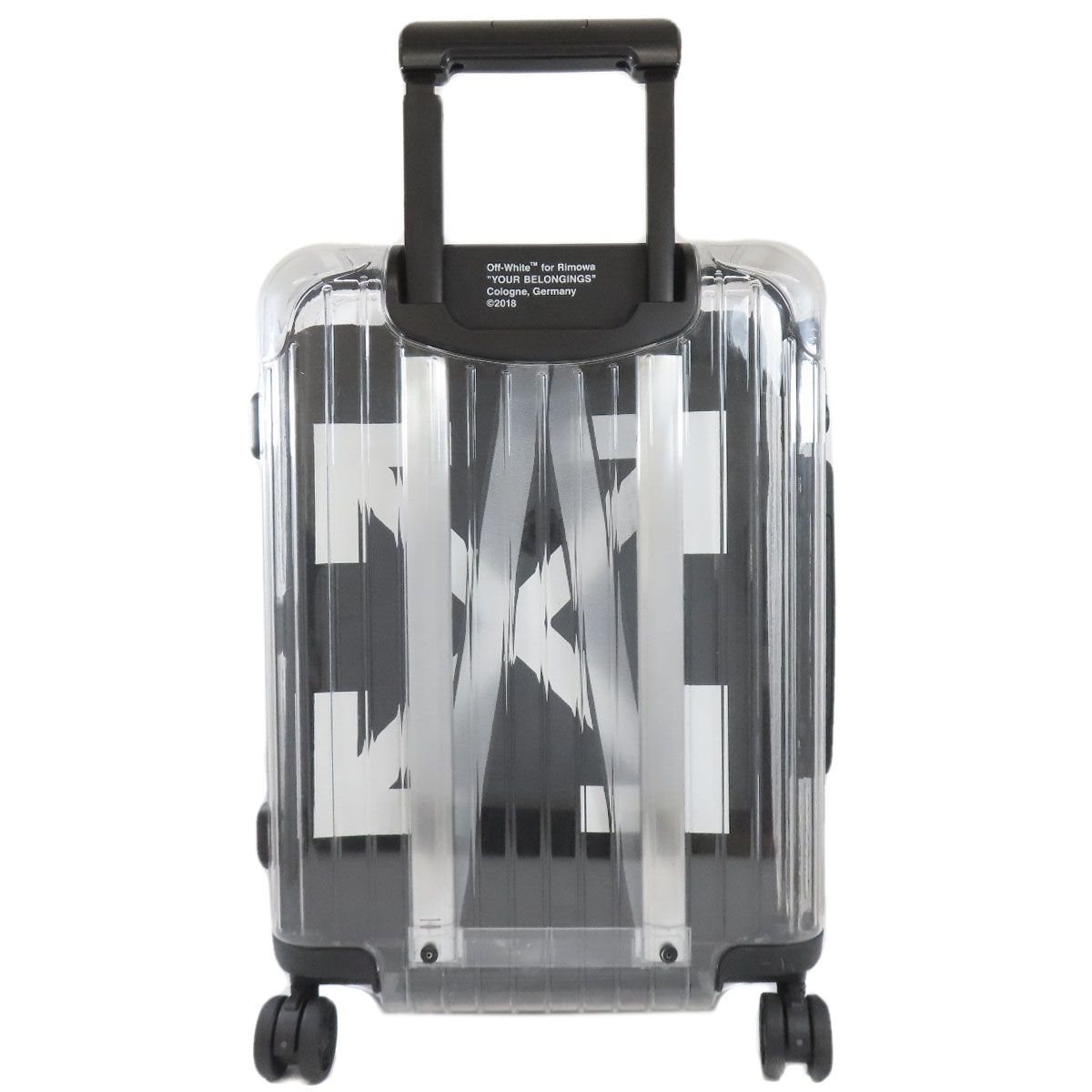 リモワ RIMOWA キャリーバッグ ポリカーボネイト 黒 TSAロック(鍵無し)/ロックNo.不明 バッグ