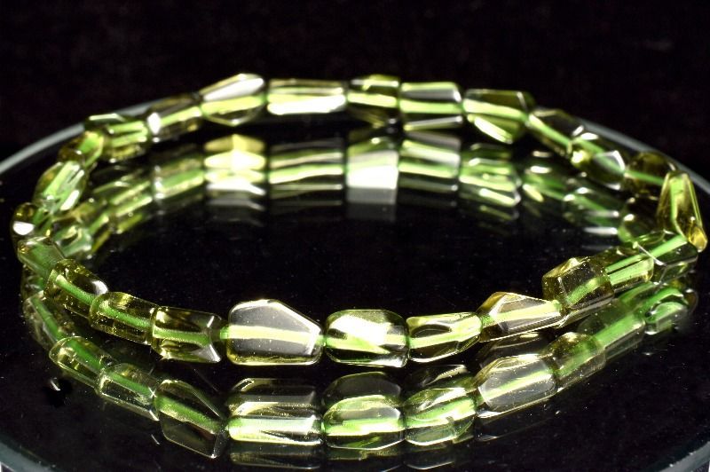 SA級‼️入手困難‼️天然モルダバイト・ラフカット・ブレスレット SA級‼️入手困難・天然モルダバイト・ラフカットブレスレット 鑑別書