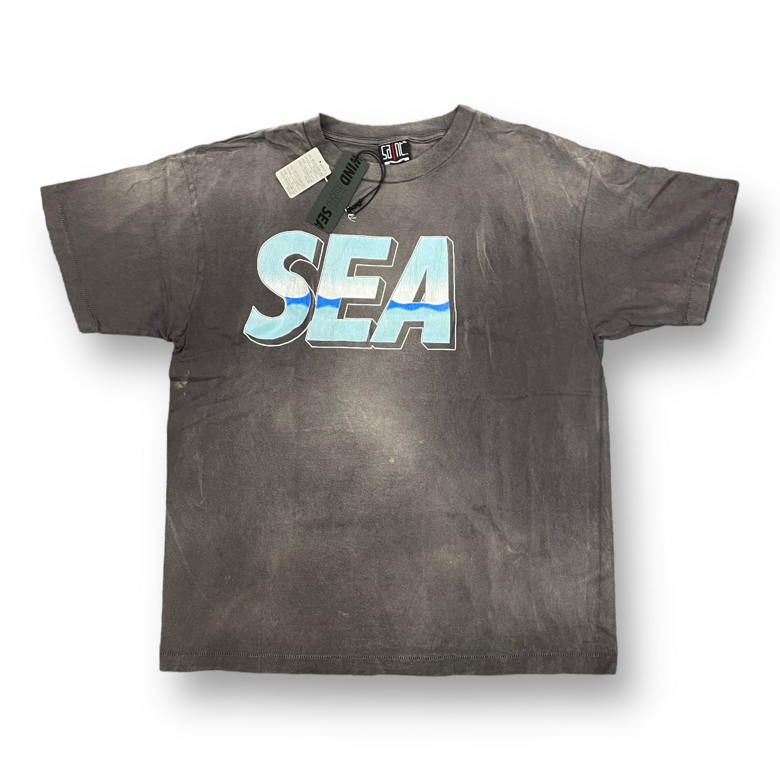 SAINT MICHAEL WIND AND SEA コラボ ヴィンテージ加工 プリント クルーネック Tシャツ セントマイケル  SM-A21-0000-062 XL - メルカリ