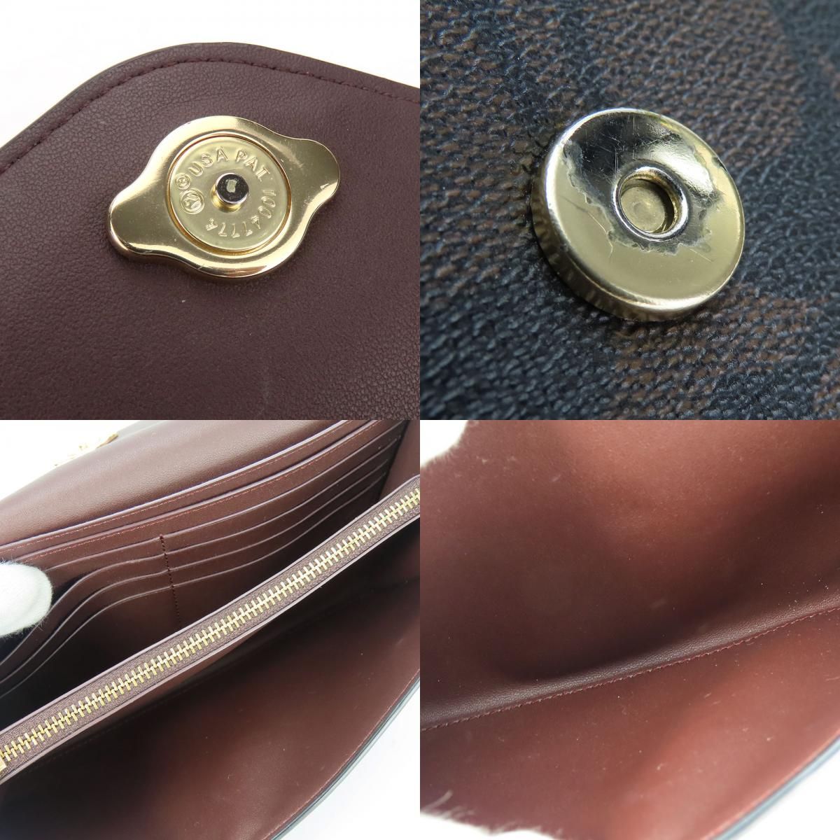 中古】 コーチ ショルダーバッグ C7301 シグネチャー レザー ブラック  