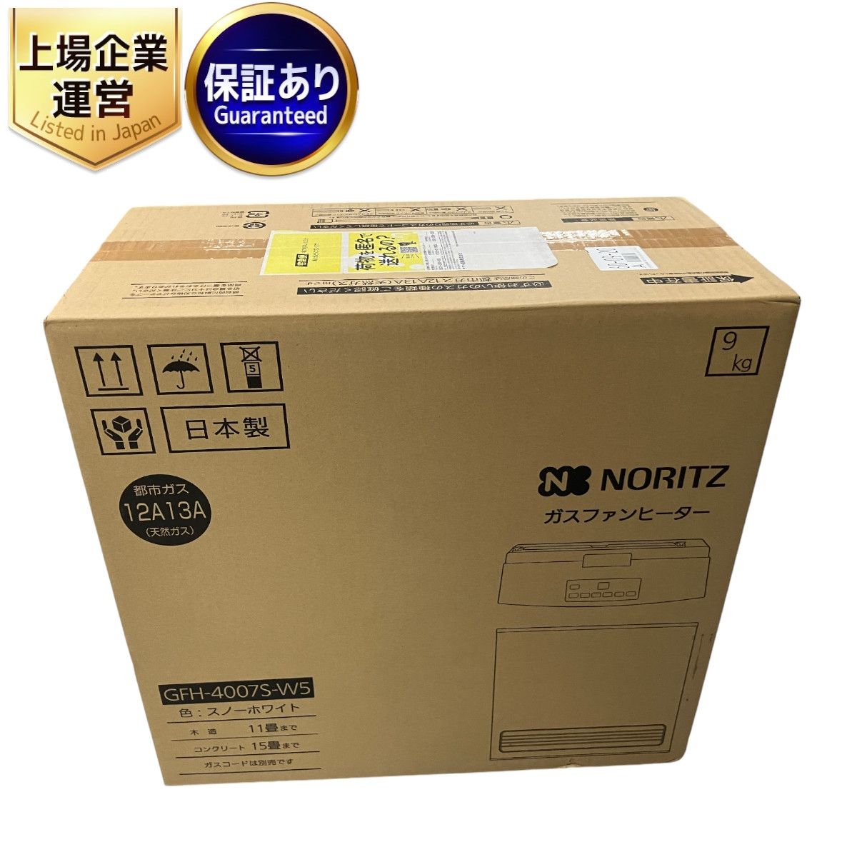 NORITZ GFH-4007S-W5 ガスファンヒーター 都市ガス ノーリツ 未使用