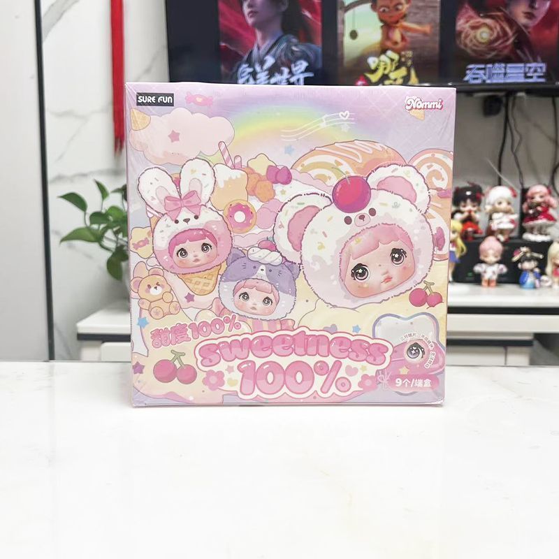【新品】Nommi 甜度100% ぬいぐるみ　ブラインドボックス　未開封　セット 新品】Nommi 甜度100% ぬいぐるみ ブラインドボックス 未開封