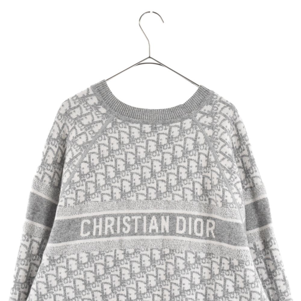 Christian Dior オブリーク リバーシブル カシミヤセーター