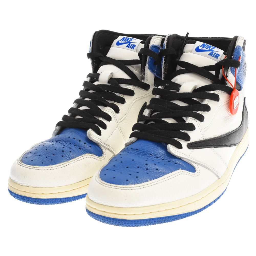 NIKE (ナイキ) ×TRAVIS SCOTT×fragment design AIR JORDAN 1 HIGH OG SPトラヴィス スコット  フラグメント エアジョーダン1 ハイスニーカー DH3227-105 29.5cm/US11.5 - メルカリ