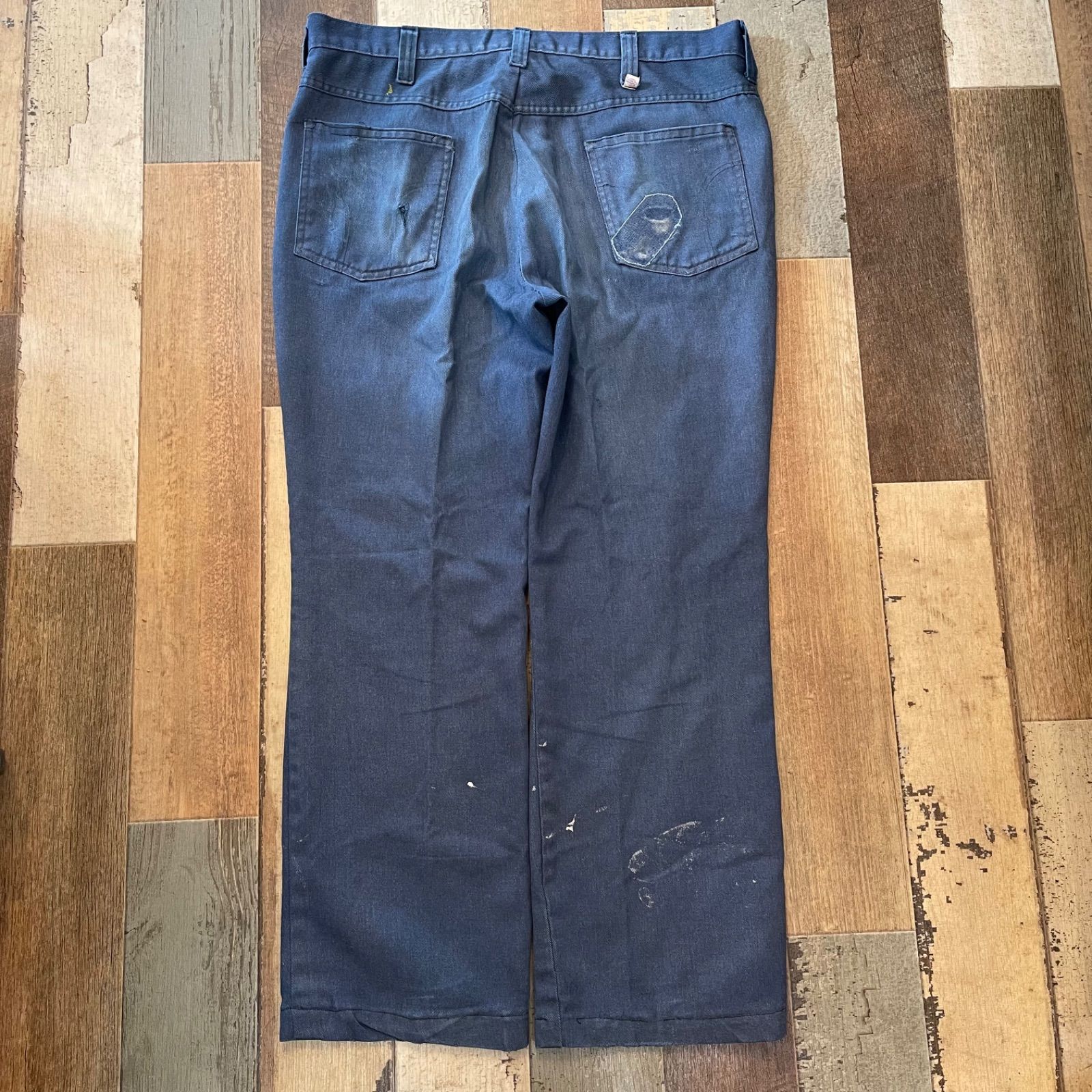 80s dickies ダメージドワークパンツ チビタグ TALON - メルカリ