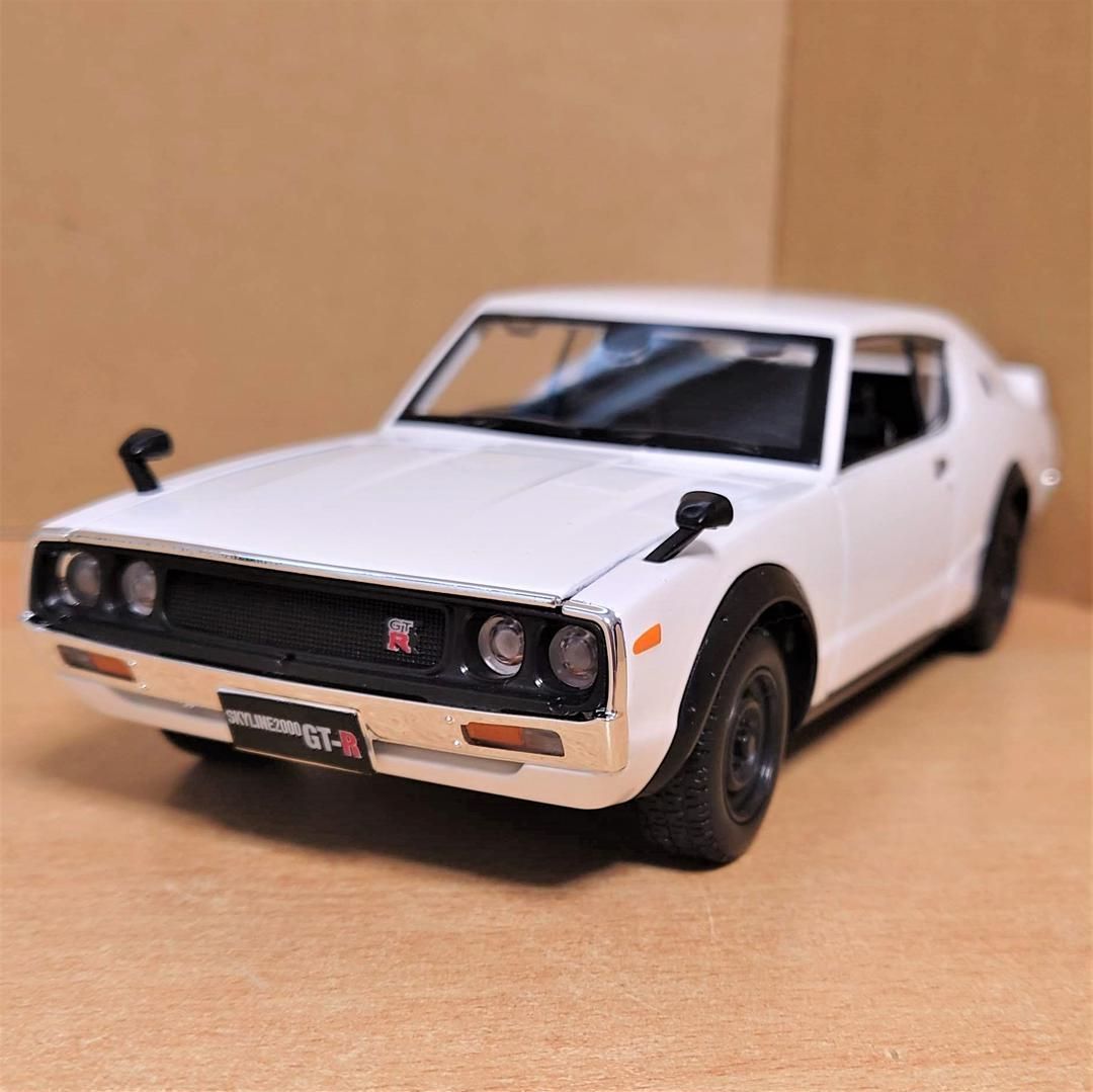 1/24 日産 スカイライン 2000GT-R ケンメリ ホワイト マイスト製 - メルカリ