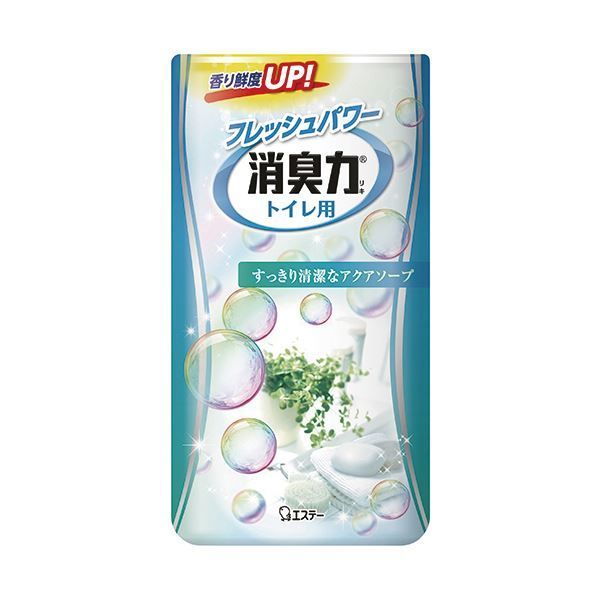 まとめ エステー トイレの消臭力 アクアソープ 400ml 1セット 3個