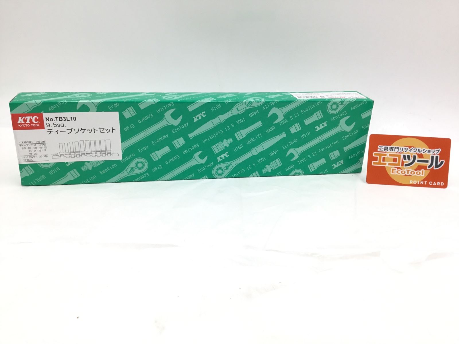 ♥ KTC|京都機械工具 3|8ディープソケットセット 10個組 TB3L10 ITKGJUMRSVAZ エコツール半田店 M02