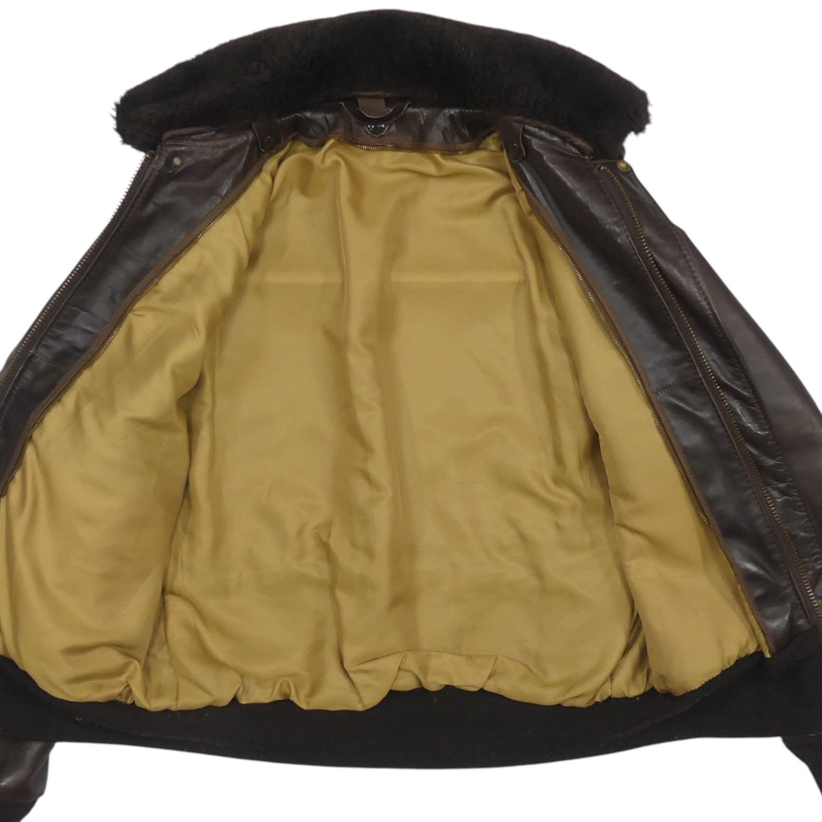 即発送 schott 184SM レザーフライト　ボアジャケット　40 ショット,184,Schott,A-2,ボマー,ボンバー,フライトジャケット