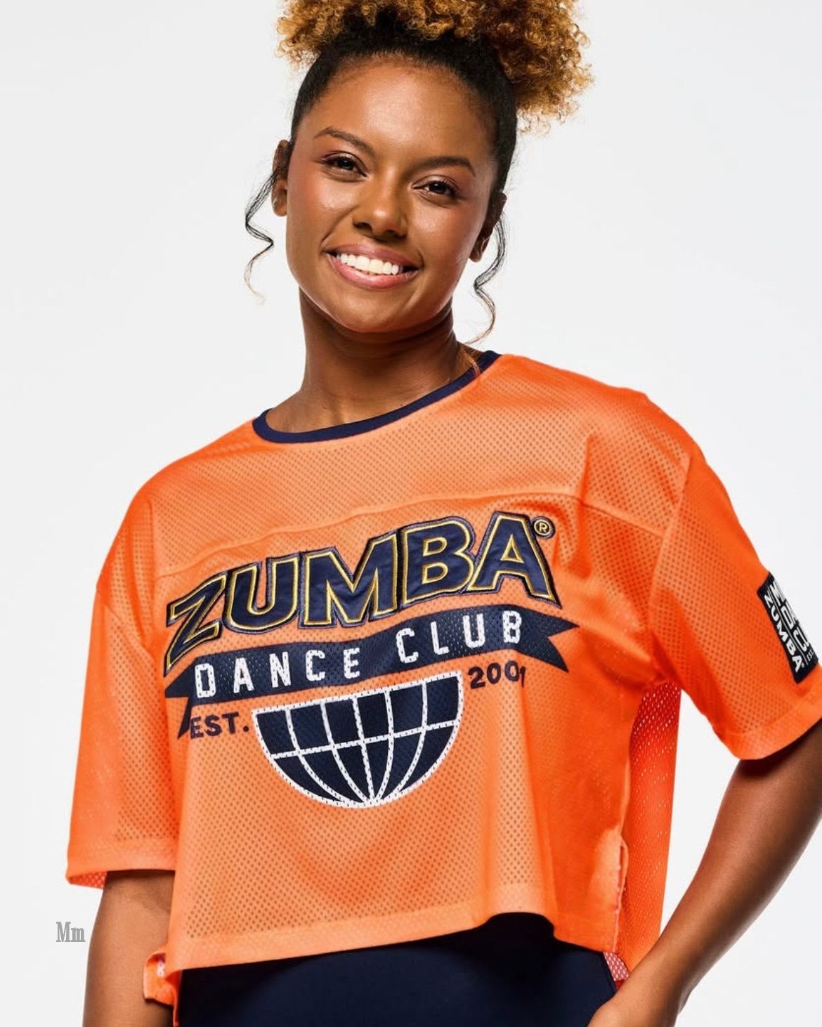 国内発送【Zumbaズンバ 】Victory Mesh Crop Top R(2025.3新作) Victory Mesh Boxy Crop Top – Zumba Wear | STRONG iD