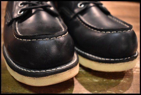 9D 良品 06年】レッドウィング 8130 アイリッシュセッター 黒 ブラック