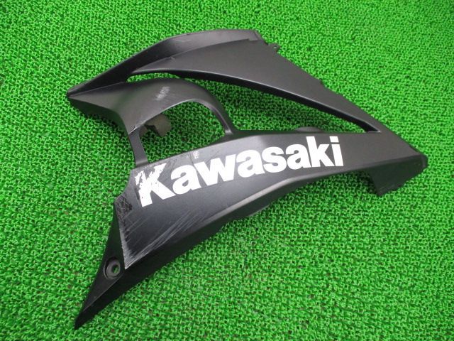 NINJA1000 アンダーカウル 右 黒 55028-0347 カワサキ 純正 中古 バイク 部品 ZX1000G 修復素材やペイント素材に 車検 Genuine