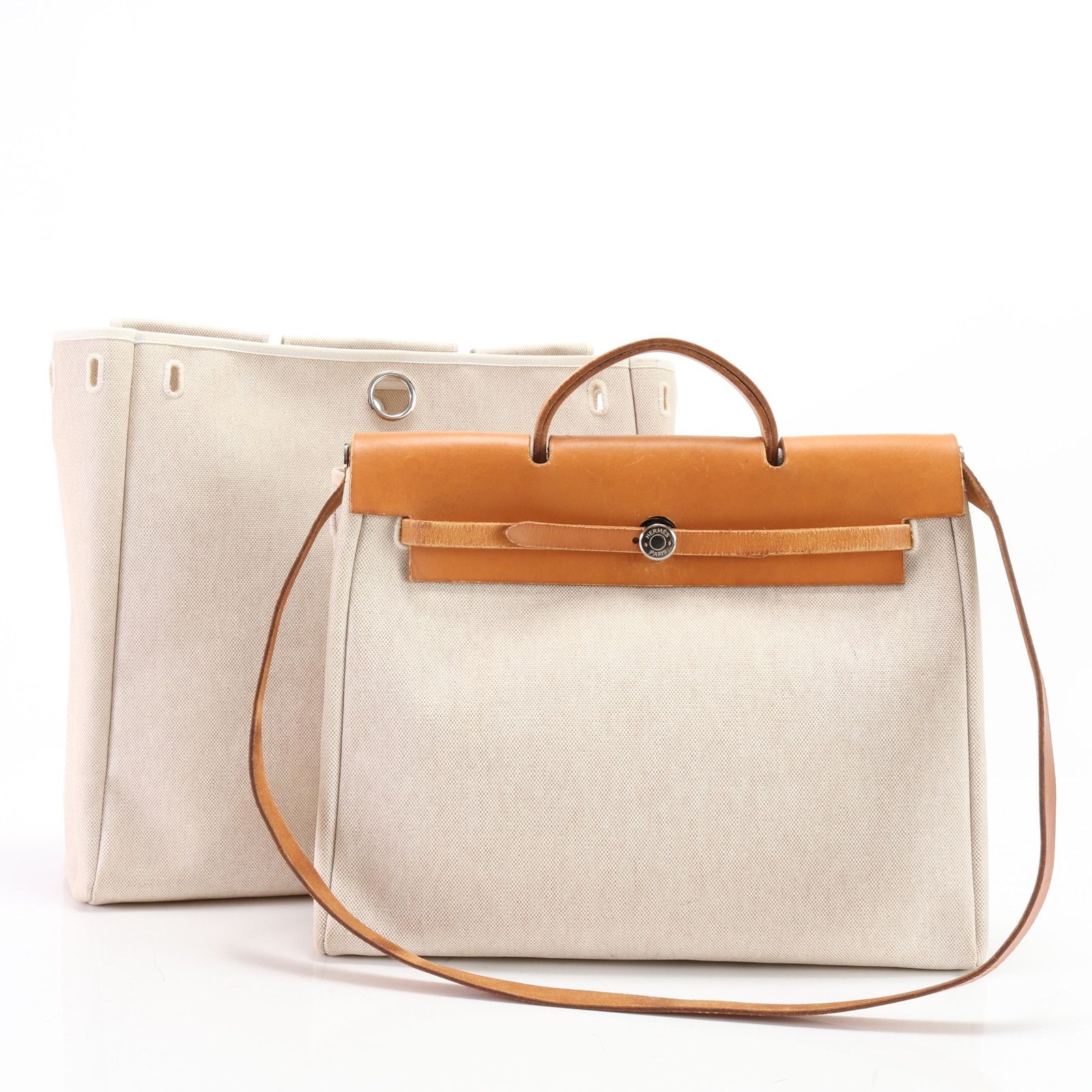 美品 エルメス □D 刻印 エールバッグ MM レザー 2WAY ショルダー 