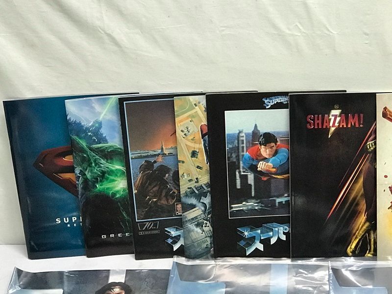 DCコミックス 映画 DCヒーロー ヴィラン パンフレット チラシ