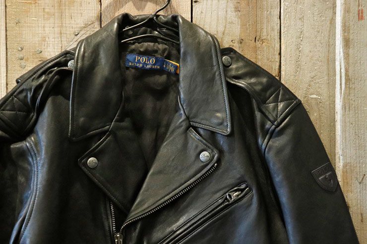 ⭐*)様 ラルフローレン　POLO RALPH LAUREN シングルライダース Polo Ralph Lauren(ラルフローレン):レザー ライダース ジャケット
