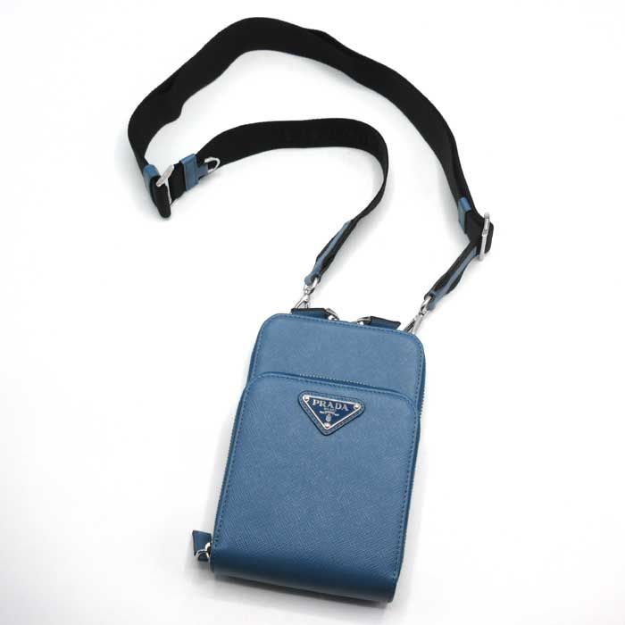 プラダ ショルダーバッグ PRADA スマホショルダー 斜め掛け 2 ZH 126 053 F 0154 SAFFIANO アウトレット メンズ